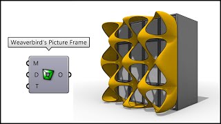 Grasshopper Weaverbird Parametric Facade [upl. by Leunas]