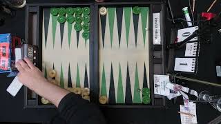 Max Stockslager vs Irina Litzenberger ABT Consolation Round 4 Denver 2024 Backgammon Tournament [upl. by Azila]