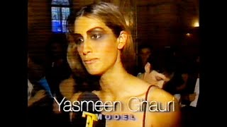 JeanPaul Gaultier Haute Couture Fall 1997 Fashion TV Yasmeen Ghauri [upl. by Reinwald809]