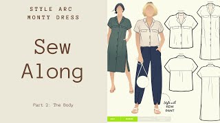 Monty Dress Sew Along Part 2 The Body [upl. by Bowles285]