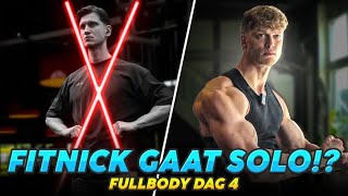 FITNICK GAAT SOLO  Fullbody dag 4 [upl. by Halla]