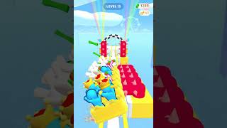 Runner Coaster  All Levels iOS Android Gameplay Walkthrough Shorts [upl. by Harehs]