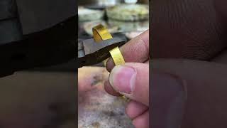 Making beautiful 24k gold bracelets 🔥🔨 shorts gold viral video short 24k [upl. by Kubiak481]