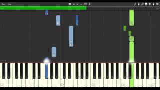 hikarunogosayonarahikaru  Synthesia Piano cover [upl. by Oad]
