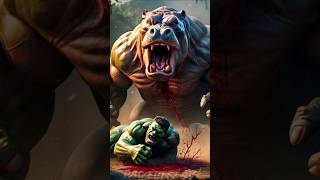 Powerful 😱 Hippo Vs Avangers 👿 hippo avengers [upl. by Tarah]