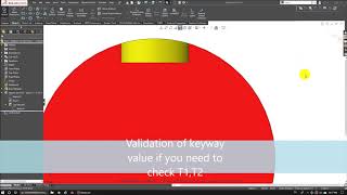 How to keyway and shaft design by SolidWorks [upl. by Brackett]