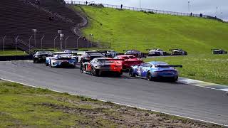 GT3 Cars at Sonoma Raceway April 2023 [upl. by Ridan970]