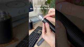 Sound venting on KR Sabers’ The Kestis lightsaber starwars jedisurvivor [upl. by Llenaj528]