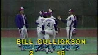 1980 0910 Cubs 2 at Expos 4  Bill Gullickson 18 Strikeouts [upl. by Eecyaj]