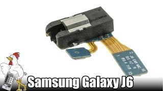 Guía del Samsung Galaxy J6 Cambiar conector de audio [upl. by Wardle]