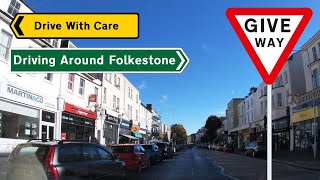 Driving Around Folkestone [upl. by Oleic]