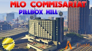 FIVEM │ MLO GRATUIT COMMISSARIAT DE PILLBOX HILL  TUTO GTA 5 RP [upl. by Indnahc]