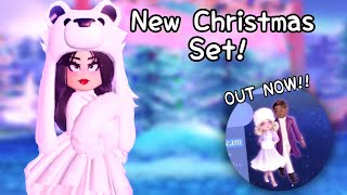 New Christmas Set OUT NOW Royale High Decembers Dream set [upl. by Laucsap]