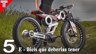 BICICLETAS modificadas DEL FUTURO  E Bikes  Tecnologia e Inventos de Ciclismo TOP 5 bicis [upl. by Peterec416]