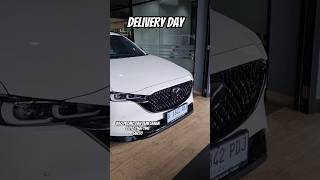 Delivery day mazda cx 5 kuro rhodium white mazdabintaro mazdacx5 mazda [upl. by Lyj]