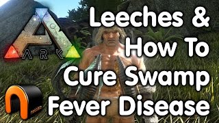 Ark Survival Evolved  HOW TO CURE SWAMP FEVERDISEASELEECHES [upl. by Good]