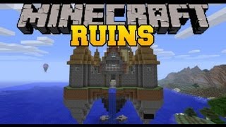 Minecraft Mod Showcase  Ruins Mod  Randomly Generated Structures  Mod Review [upl. by Babbette871]