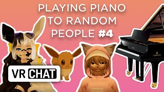 Playing Piano to Random People in VRChat 4  Neighbors House On Fire [upl. by Happ]