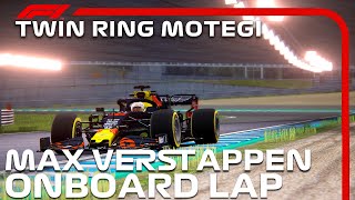 F1 2020 Twin Ring Motegi  Max Verstappen Onboard  Assetto Corsa [upl. by Annovy]