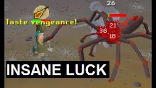 Loot from 400 Venenatis Kills Insane Luck  OSRS [upl. by Haneeja]