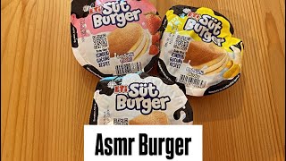 Asmr With Burger asmr satisfying asmrsounds burger asmrvideo [upl. by Mccoy964]