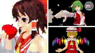 Bad Apple 3D for SMS by GliGli 2016  Sega Master System Demo [upl. by Maddeu655]