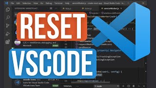 How to Reset VSCode Settings  Reset Visual Studio Code Step by Step 2024 [upl. by Horlacher]