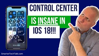 Control Center is INSANE in iOS 18 [upl. by Burnside440]