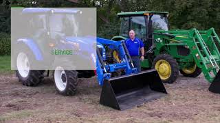 Comparison WORKMASTER™ 75 vs John Deere 5075E [upl. by Phil825]