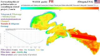 remote sensing gis PH WATER Pollution 💧for doing Project Telegram channelgeemap [upl. by Danaher]