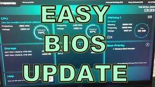 EASY BIOS UPDATE on Acer Predator Helios 16 Gaming Laptop [upl. by Alyar]