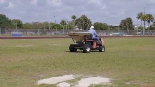 Fertilizing high school football field [upl. by Cann]