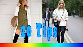 20 Style Tips On How To Wear Oversized Sweatshirts This Winter [upl. by Neelya]