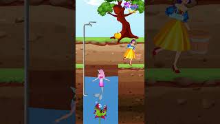 Snow White’s Shocking Choice Save the Mermaid or Herself  Moral Lesson shorts viral fairytales [upl. by Bratton]