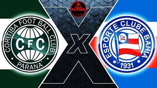 BAHIA VENCE O CORITIBA POR 4 A 2 NO COUTO PEREIRA [upl. by Eehc538]