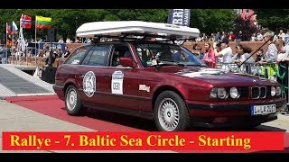 Best moments  Motorsport  Rallye  7 Baltic Sea Circle  Starting Line  Hamburg  17062017 [upl. by Lietman]