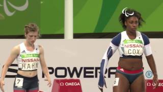 Athletics  Womens 100m  T38 Final  Rio 2016 Paralympic Games [upl. by Amador532]