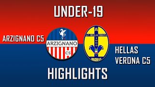 Highlights U19 Arzignano 41 Hellas Verona [upl. by Iruyas330]