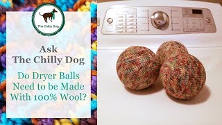 Do you need to use wool to make dryer balls [upl. by Htevi]