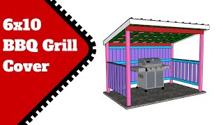 How to Build a 6x10 Grill Cover [upl. by Catt]