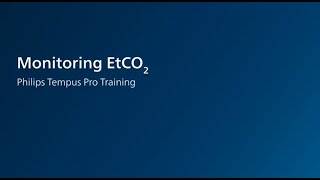 Tempus Pro Monitoring EtCO2 [upl. by Notgnilliw]