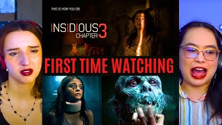 the GIRLS REACT to Insidious Chapter 3 TOO FAR First Time Watching Horror Movies [upl. by Htelimay504]