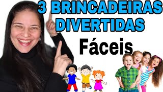 BRINCADEIRAS DIVERTIDAS EDUCAÇÃO INFANTIL E ANOS INICIAIS [upl. by Wilder]