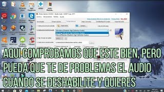 Predeterminar audio interno con atube cather en windows 10 [upl. by Lombardo891]
