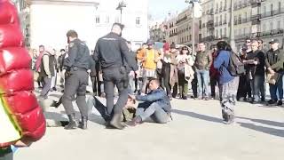 Spanish police educate immigrants who harass people shortvideo news [upl. by Draper]