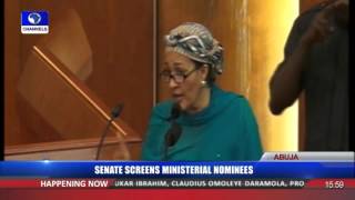 Ministerial Screening Investors Confidence Key To Economic Growth Aminat Mohammed Pt 2 [upl. by Eibrab]