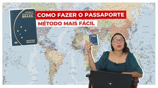 COMO TIRAR O PASSAPORTE  PASSO A PASSO FÁCIL 2022 [upl. by Odie]