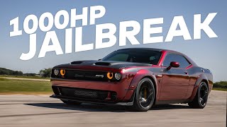 1000HP JAILBREAK Challenger SRT Final Shakedown  UPGRADED by HENNESSEY [upl. by Bram109]