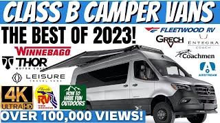 OUR FAVORITE 2023 CLASS B CAMPERVAN RVs in 4K [upl. by Allisan]