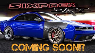 DODGE TO RELEASE A CHARGER SIX PACK SRT WITH OVER 800 HORSEPOWER SOON [upl. by Rolyat]